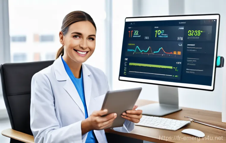 작업치료사의 환자 기록 관리 성공 사례 - **Digital Patient Records for Seamless Care:**
"A female occupational therapist, in her late 30s...