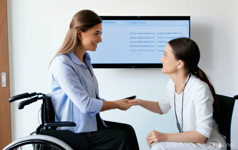 작업치료사의 하루 일과 - **Prompt:** A cheerful and engaging male occupational therapist, wearing a smart casual outfit, is a... 작업치료사의 하루 일과 - **Prompt:** A cheerful and engaging male occupational therapist, wearing a smart casual outfit, is a...